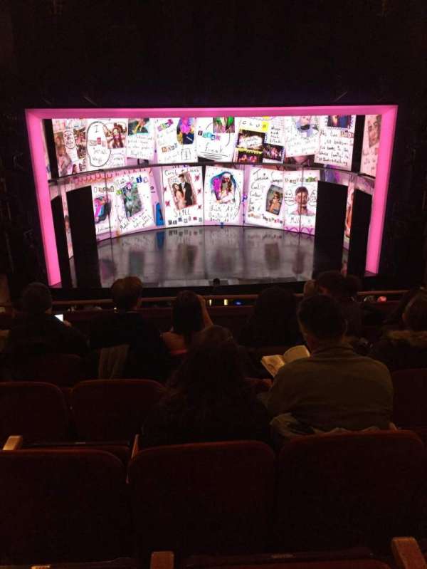 August Wilson Theatre, section: Mezzanine C, row: F, seat: 111