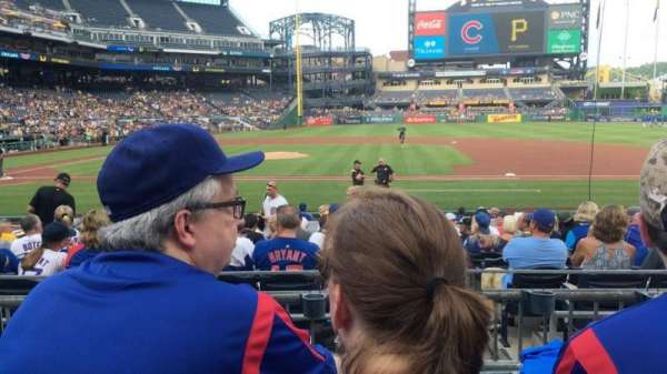 PNC Park, section: 110, row: C, seat: 11