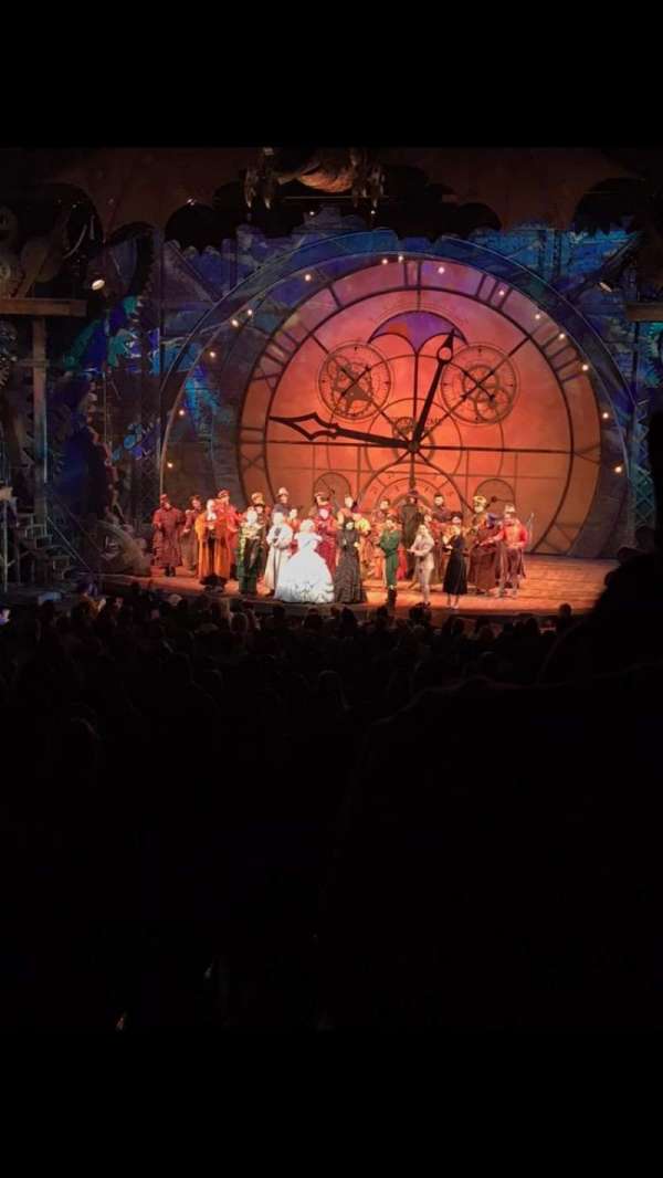 Gershwin Theatre, section: Orchestra R, row: W, seat: 2