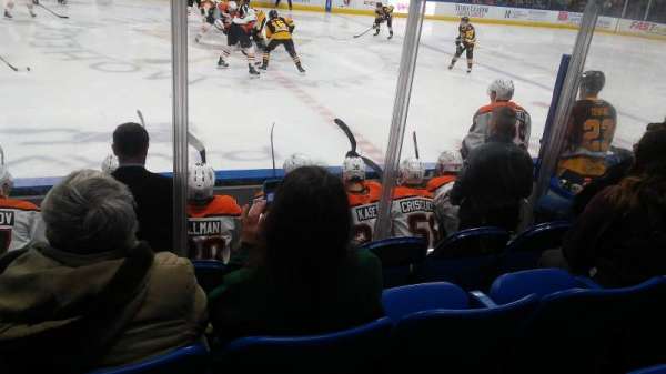 Mohegan Sun Arena at Casey Plaza, section: 104, row: F, seat: 19