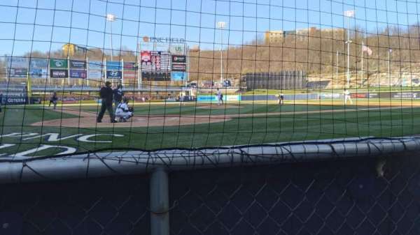 PNC Field, Scranton, section: 20, row: 1, seat: 5