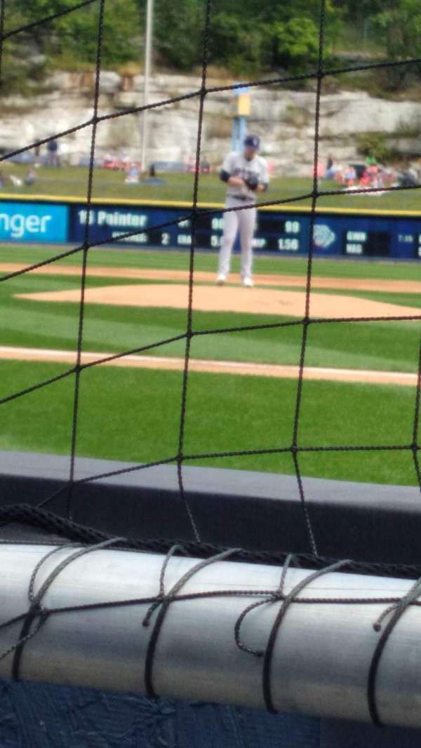 PNC Field, Scranton, section: 23, row: 1, seat: 8
