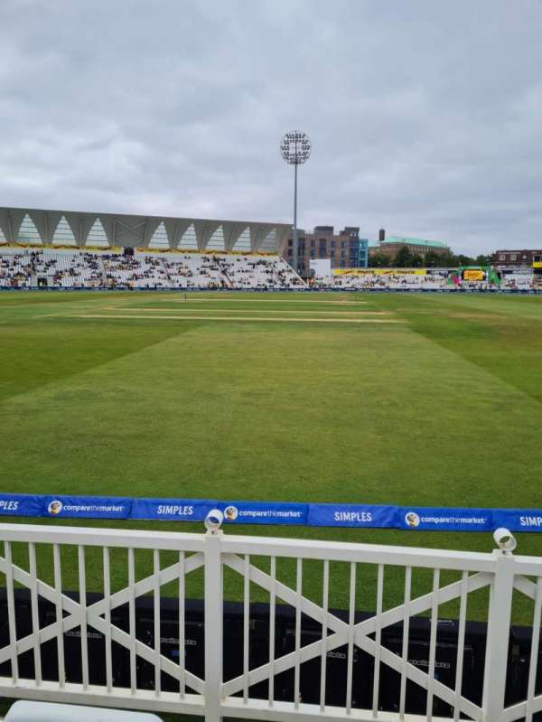Trent Bridge, section: Acrisure Stand, row: C, seat: 76