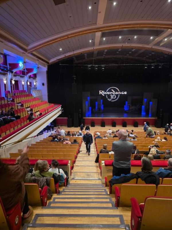 De Montfort Hall, section: UPPER CIRCLE, row: G, seat: 25