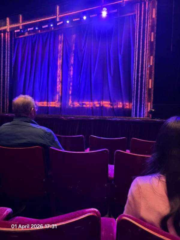 Birmingham Hippodrome, section: Front Stalls, row: D, seat: 15