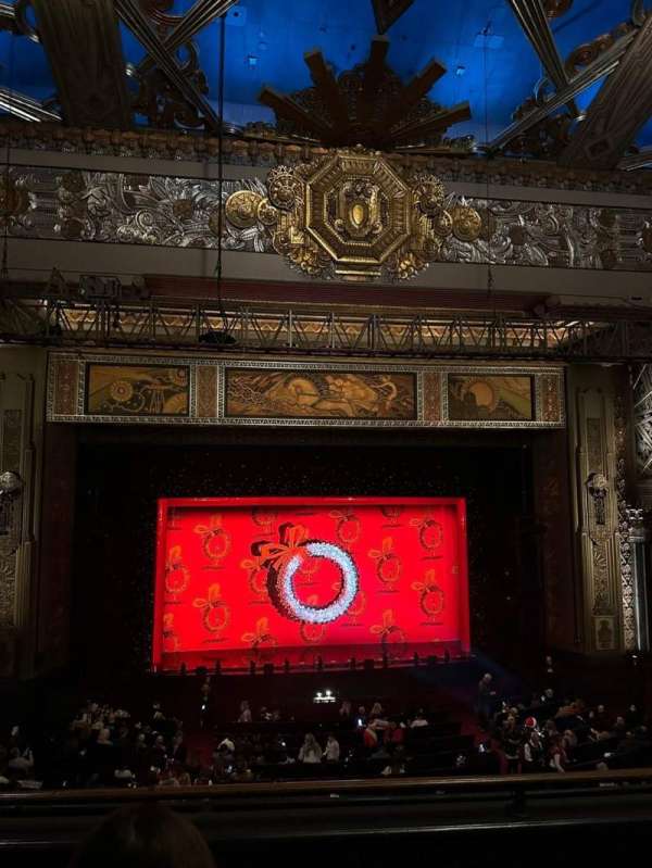 Hollywood Pantages Theatre, section: Mezzanine LC, row: C, seat: 113