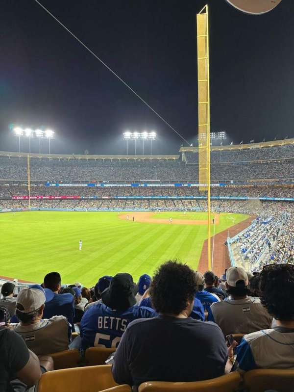 Dodger Stadium, section: 127LG, row: O, seat: 5