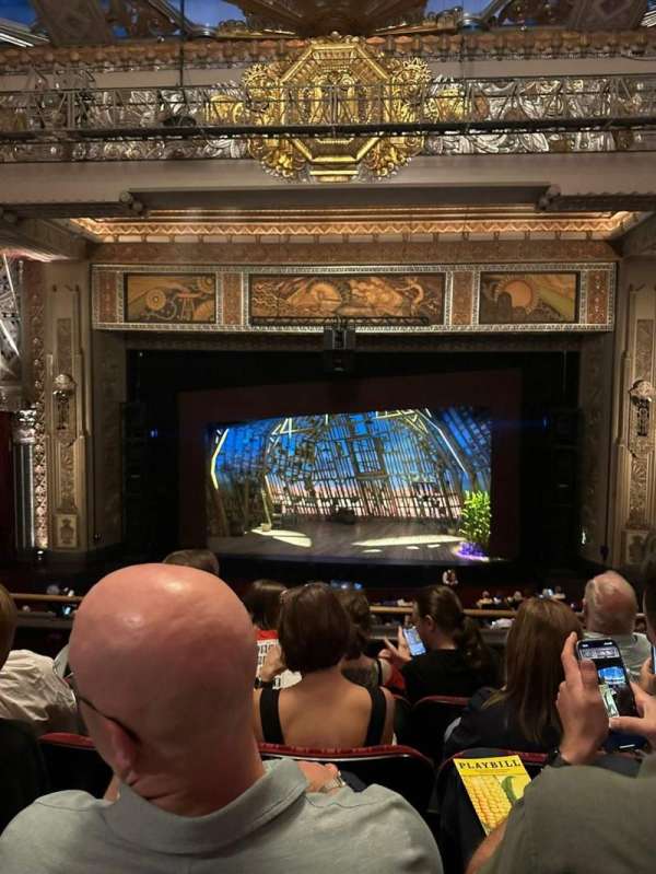 Hollywood Pantages Theatre, section: Mezzanine C, row: D, seat: 105