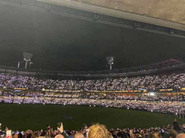 Melbourne Cricket Ground, section: M12, row: CC, seat: 9