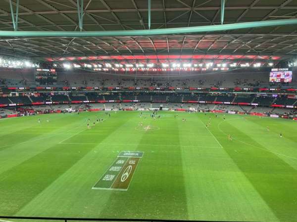 Marvel Stadium, section: L3-36, row: E, seat: 48