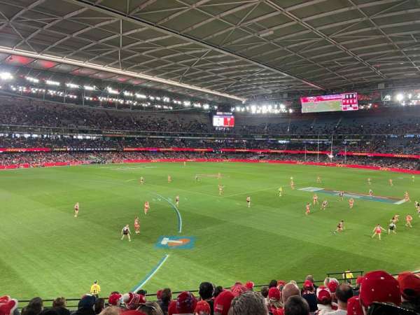 Marvel Stadium, section: L2-43, row: K, seat: 61