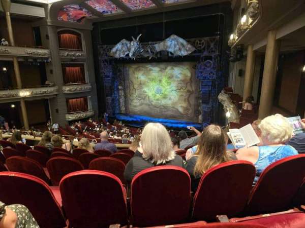 Princess of Wales Theatre, section: Dress Circle R, row: F, seat: 6