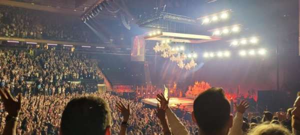 Madison Square Garden, section: 107, row: 11, seat: 17
