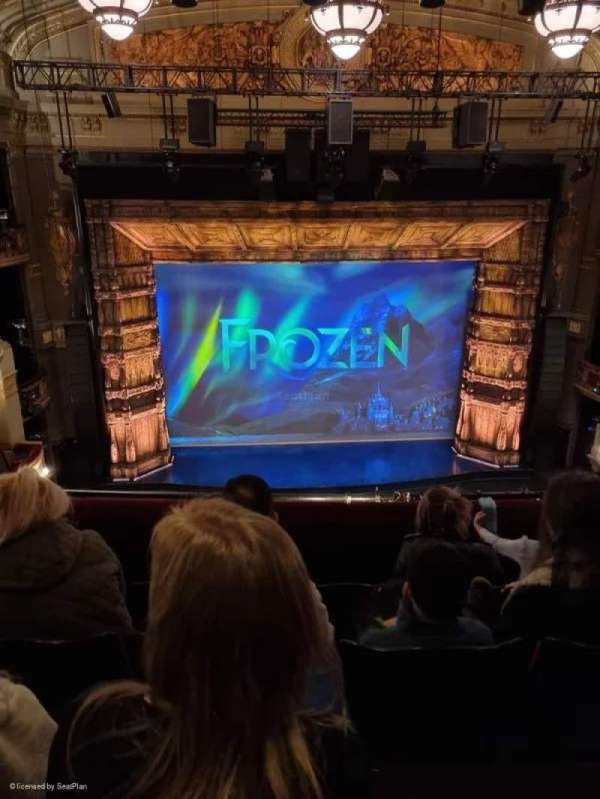Theatre Royal Drury Lane, section: Grand Circle, row: D, seat: 3p
