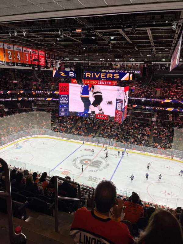 Xfinity Mobile Arena, section: 223, row: 15, seat: 2