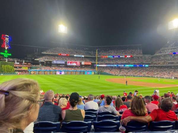 Citizens Bank Park, section: 136, row: 25, seat: 14