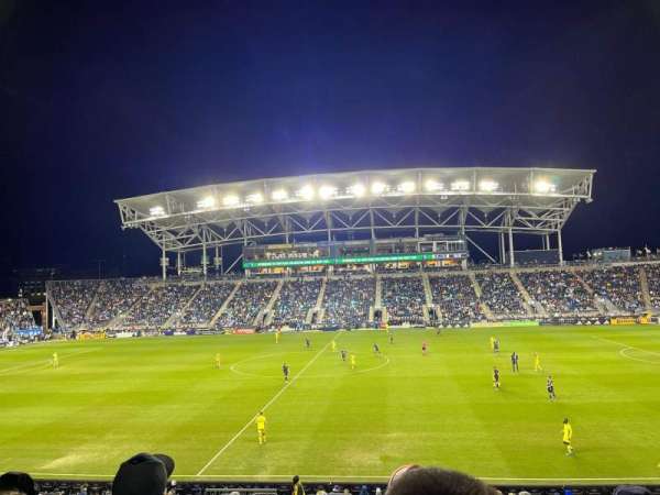 Subaru Park, section: 126, row: X, seat: 16