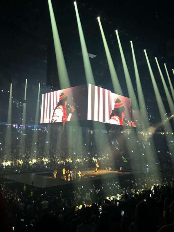 Xfinity Mobile Arena, section: 122, row: 16, seat: 15