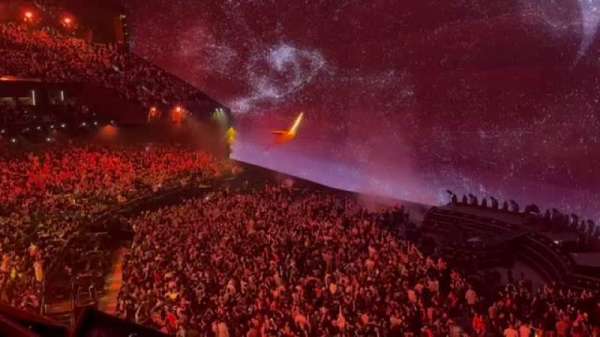The Sphere, Vegas, section: 210, row: 1, seat: 9 & 10