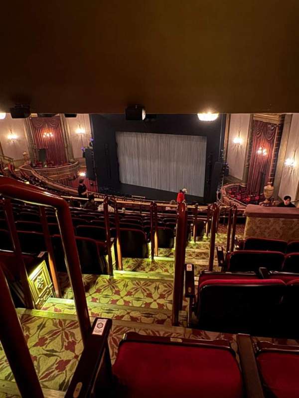 St. James Theatre, section: Mezzanine R, row: R, seat: 32