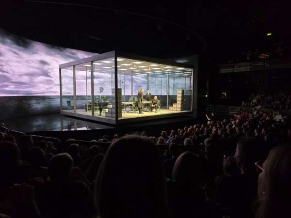 Gillian Lynne Theatre, section: Stalls, row: M, seat: 58