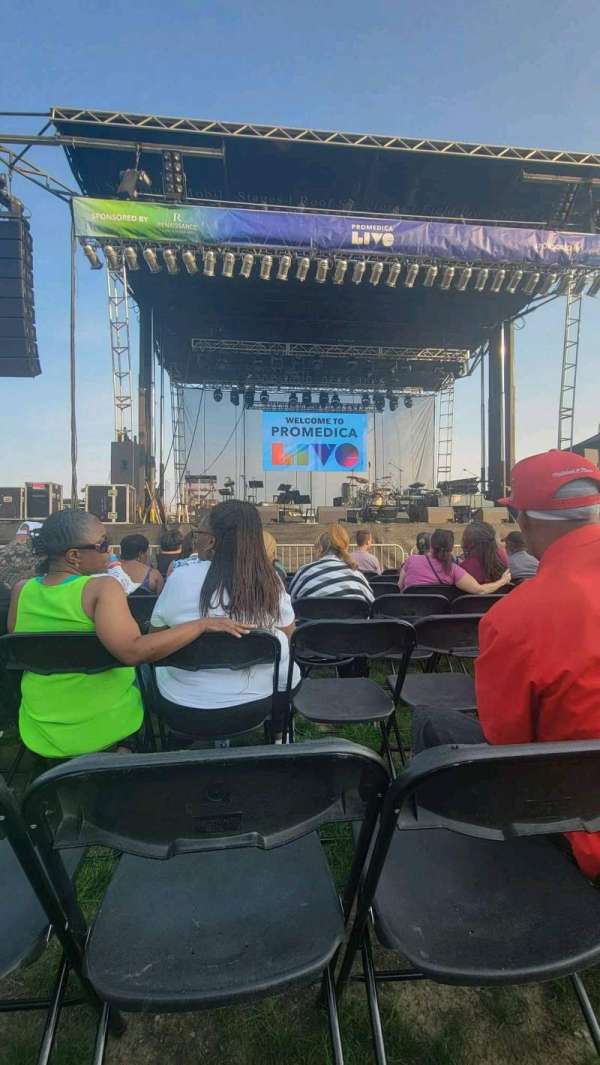 Promenade Park Stage, section: VIP, row: 7, seat: Center