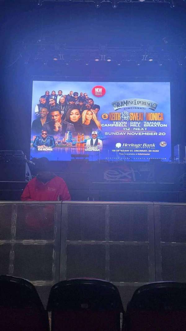 Heritage Bank Center, section: 2 Floor, row: C, seat: 7
