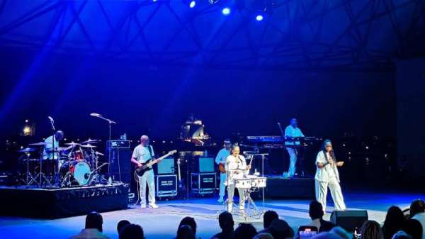 The Aretha Franklin Amphitheatre, section: 200, row: E, seat: 217
