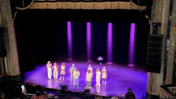 Victoria Theatre, Dayton, section: Balcony Right, row: EE, seat: 4