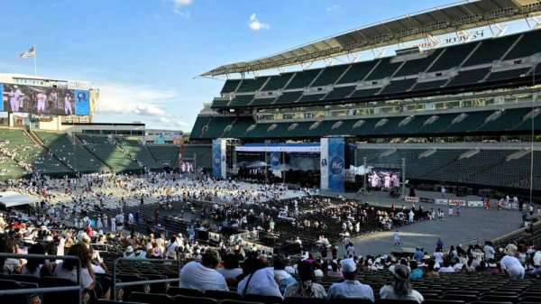 Paycor Stadium, section: 131, row: 35, seat: 22