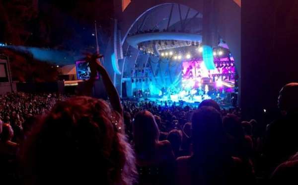 Hollywood Bowl, section: D, row: 9, seat: 38