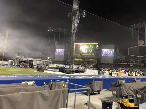 Dodger Stadium, section: 16FD, row: A, seat: 8