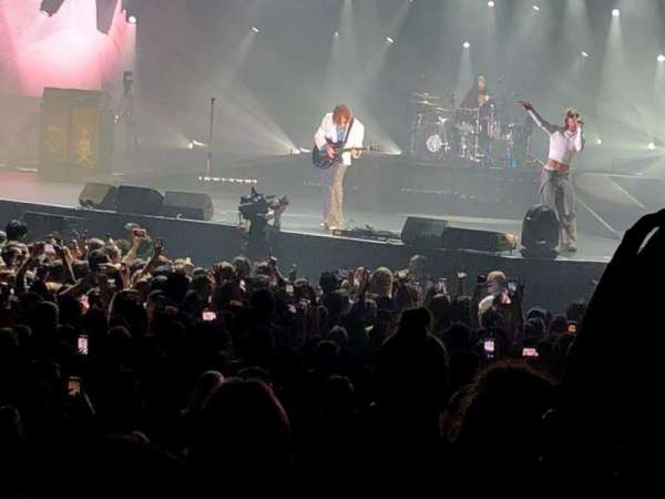Oakland Arena, section: 101, row: 5, seat: 11