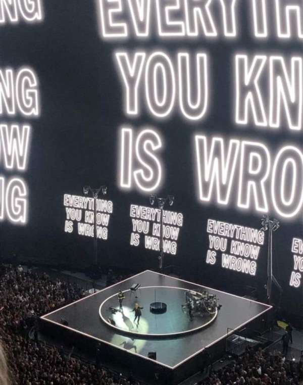 The Sphere, Vegas, section: 309, row: 3, seat: 11