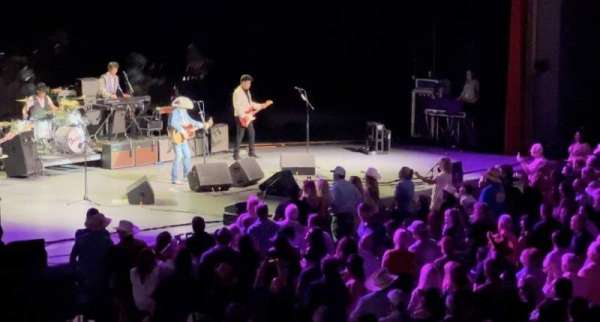 The Greek Theatre, section: NTerrace 1, row: DD, seat: 7