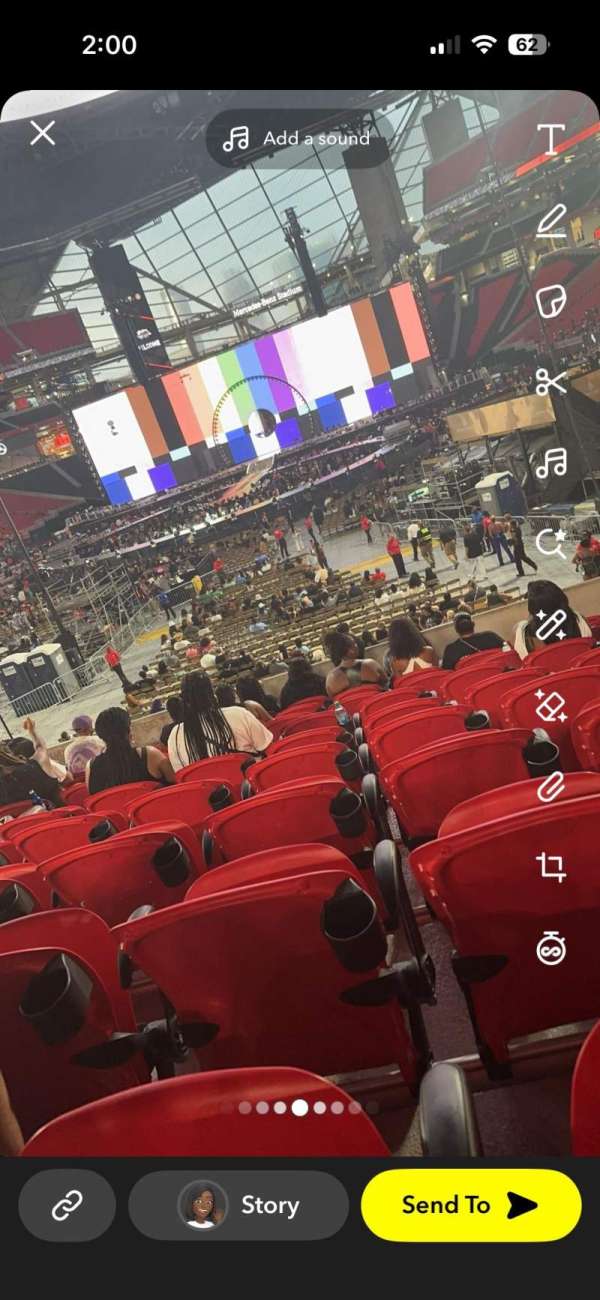 Mercedes-Benz Stadium, section: 118, row: 19