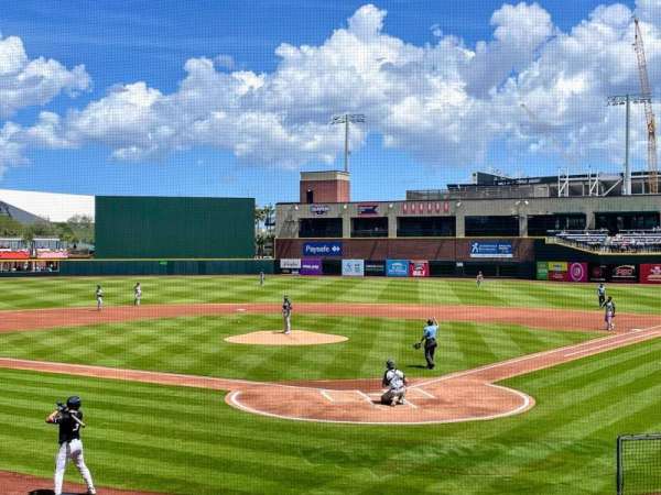 VyStar Ballpark, section: 107, row: Q, seat: 2