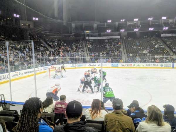VyStar Veterans Memorial Arena, section: 105, row: F, seat: 6