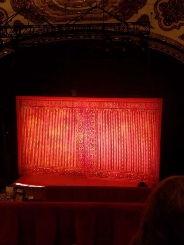 Cadillac Palace Theater, section: Balcony RC, row: E, seat: 321