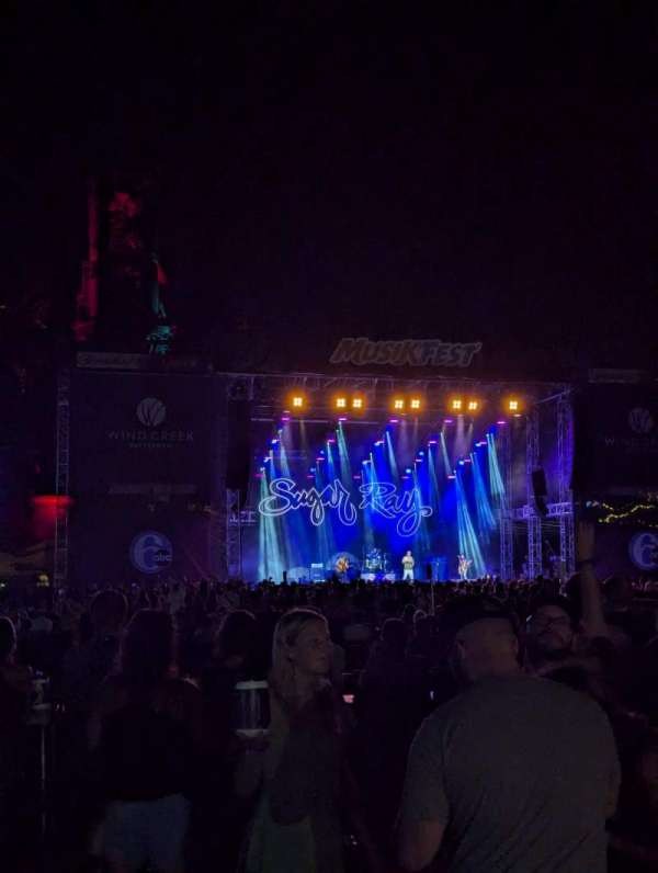 Wind Creek Steel Stage, section: Standing Room