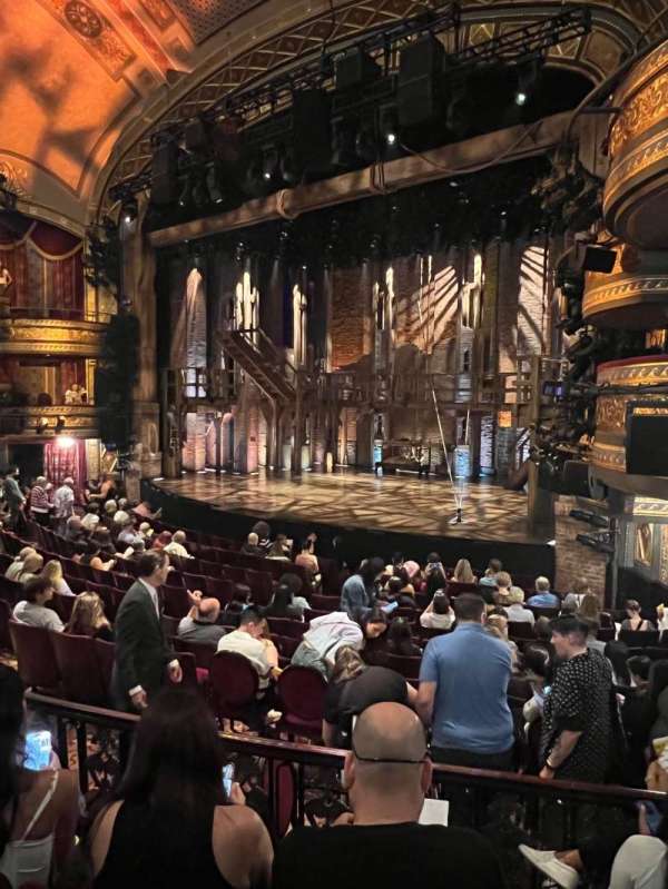 Richard Rodgers Theatre, section: Orchestra R, row: O, seat: 28