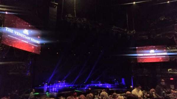 The Venetian Theatre, section: 3, row: R, seat: 67