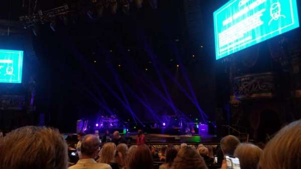 The Venetian Theatre, section: 1, row: N, seat: 6