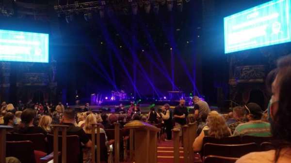 The Venetian Theatre, section: 1, row: T, seat: 10