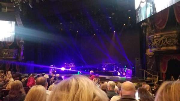 The Venetian Theatre, section: 1, row: L, seat: 5