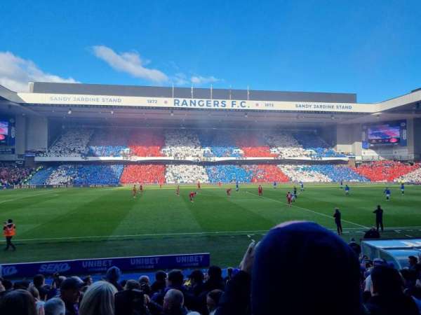 Ibrox Stadium, section: SW1, row: P, seat: 192