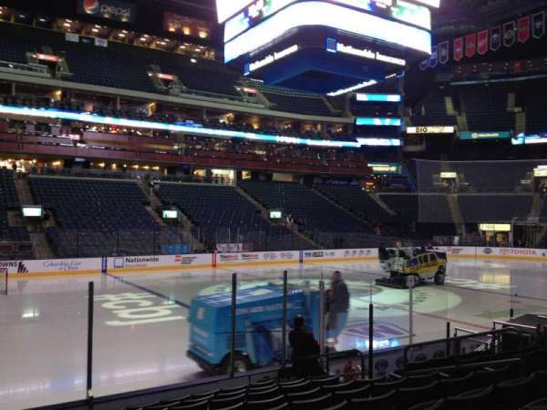 Nationwide Arena, section: 105, row: K, seat: 10