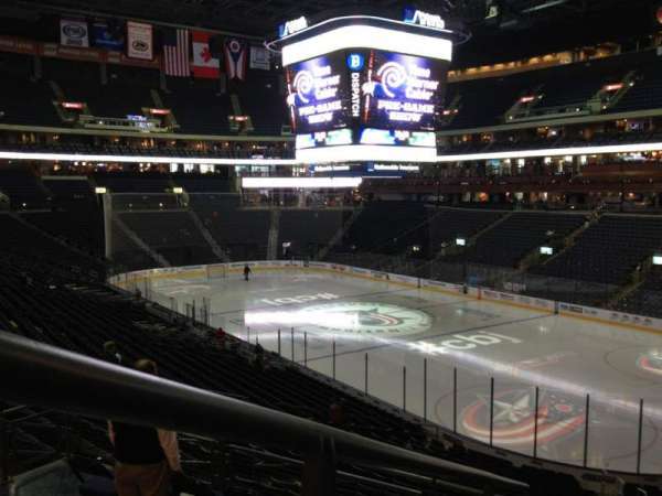 Nationwide Arena, section: 101, row: FF, seat: 6