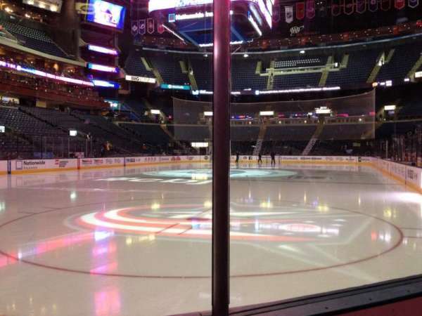 Nationwide Arena, section: 107, row: B, seat: 8