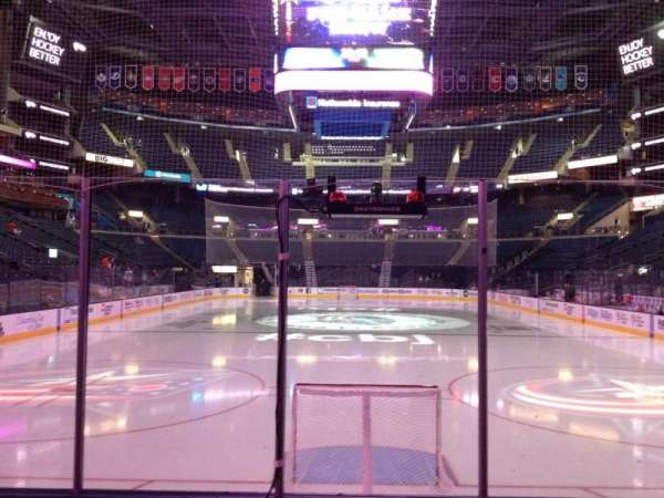 Nationwide Arena, section: 109, row: F, seat: 7